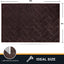 Tapete antiderrap lavable 6x9ft para pasillo dormitorio