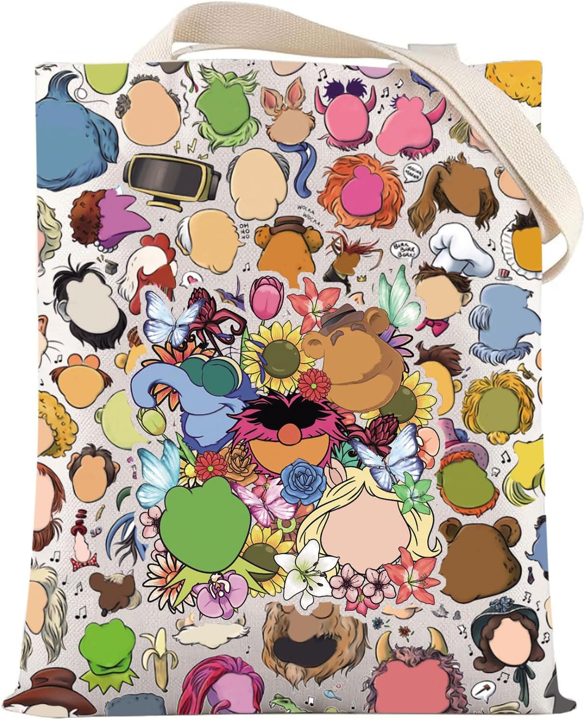 Bolsa hombro animales Bear & Frog Miss Piggy