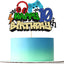 Decoración pastel videojuegos feliz cumpleaños 10 años