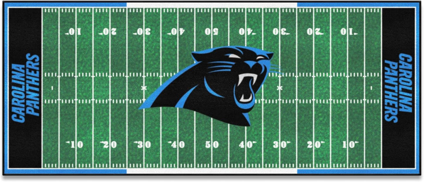 Alfombra Carolina Panthers 30x72"