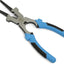 Alicates soldadura 8" azul/negro