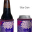 Funda neopreno botella 8-12oz floral hawaiano
