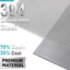 Rollo malla acero inox 47" x16ft para ventana puerta 22 Mesh