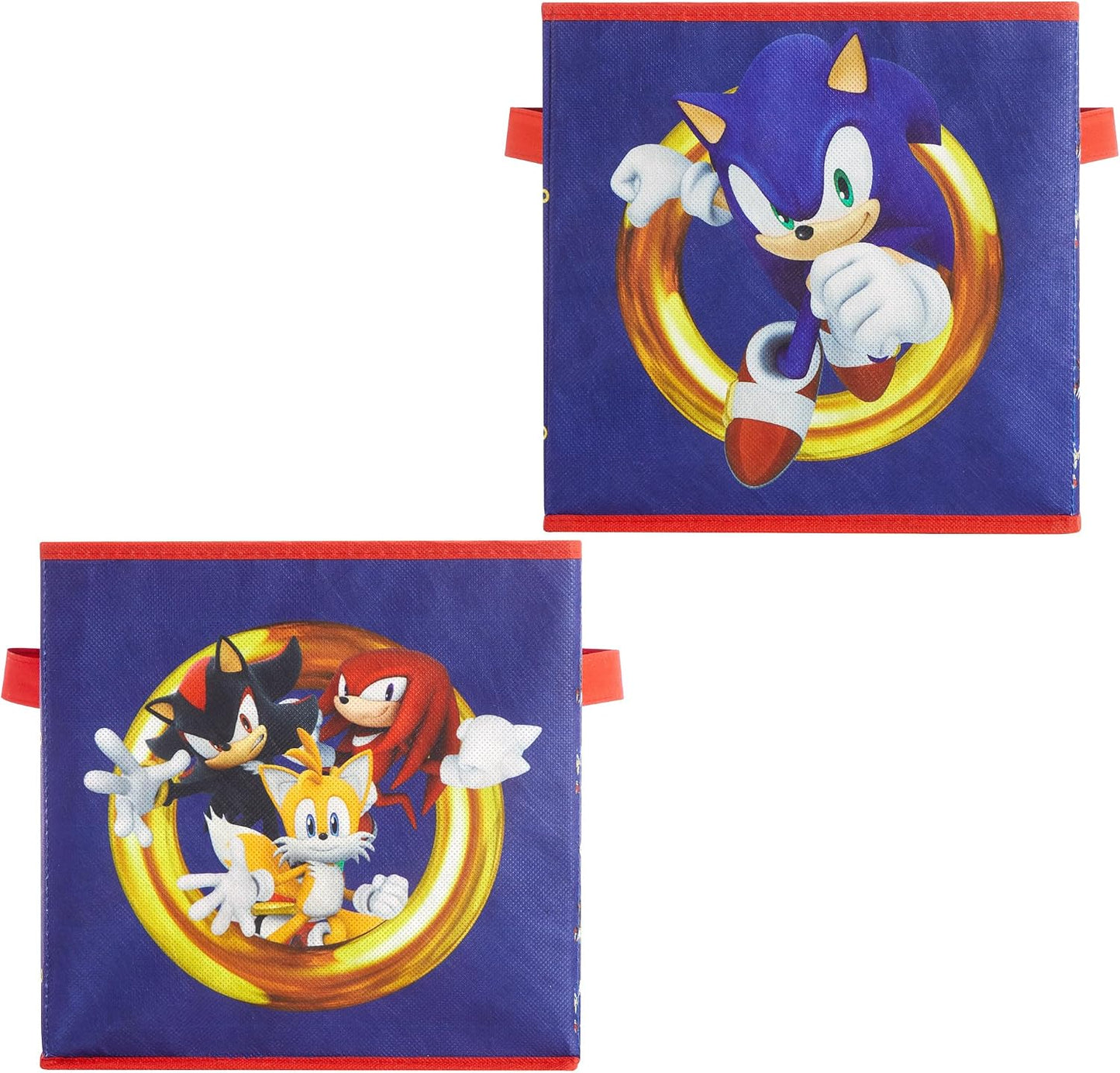 2 Cubos Almacenamiento 10x10" con Asas