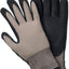 Guantes jardinería hombre mediano/grande negro gris