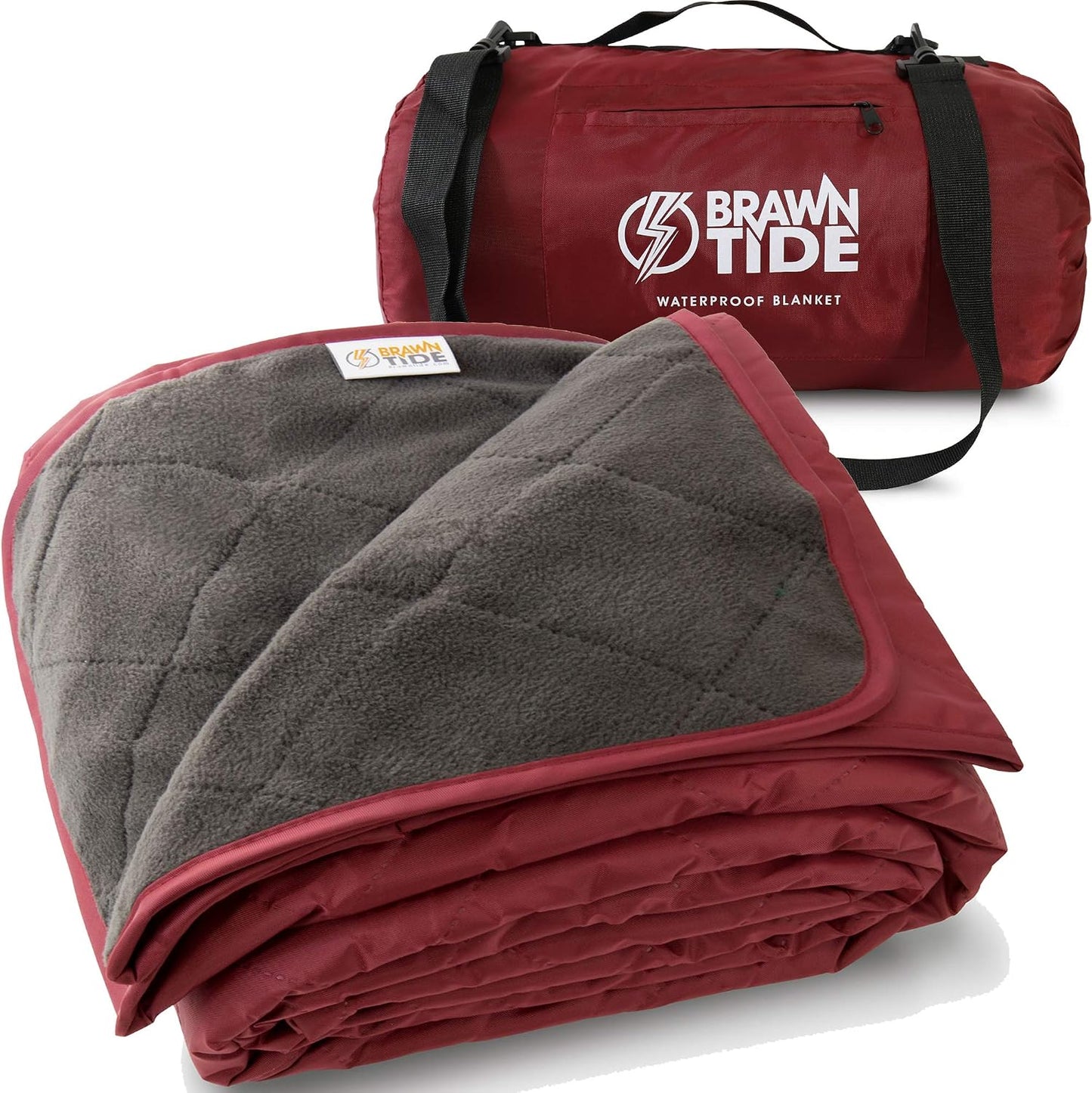 Manta impermeable acolchada 82x55" para playa camping