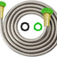 Manguera jardín acero inox 304 10ft conector metal hembra