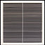 Rejilla aire HVAC aluminio ajustable control total