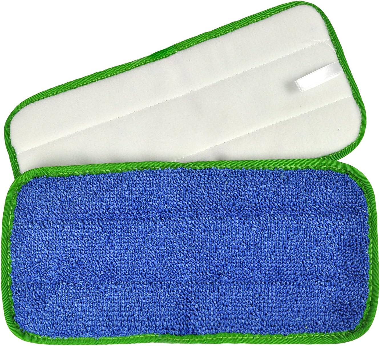 Mopa microfibra retorcible 10pulg 6uds color verde