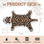 Alfombra baño diseño leopardo antiderrap 39.5x23.6"