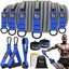 Bandas resistencia 350/450 libras con asas para entrenamiento