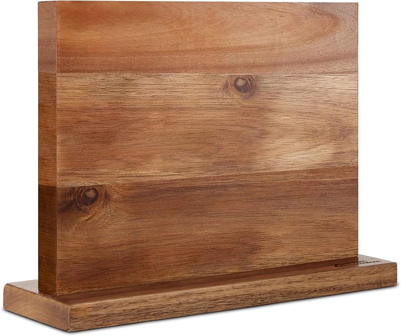 Bloque magnético cuchillos soporte madera cocina