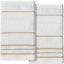 Set 2 Toallas cocina absorbentes algodón amarillo 16x27pulg