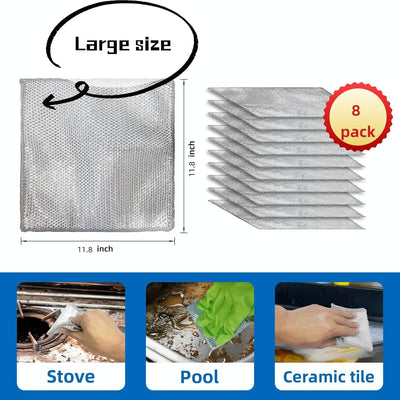 Paño cocina multifuncional acero alambre gran tamaño