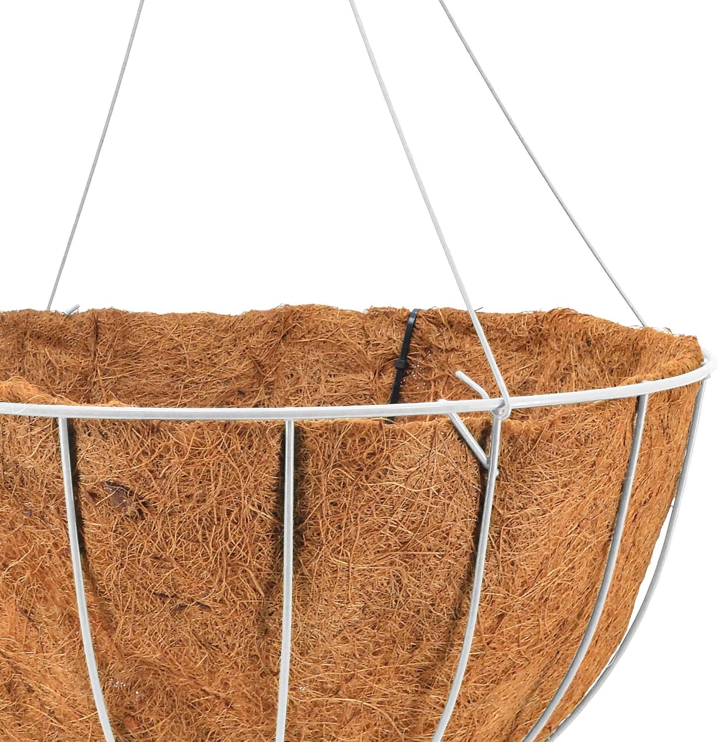 Cesta cultivo blanca forro 20pulg