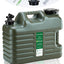 Jarra agua 5gal sin BPA con grifo portátil verde