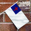 Bandera cristiana mini 5x8pulg set 12 con poste