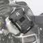 Bolsa lateral motocicleta anticolisión expandible con correa