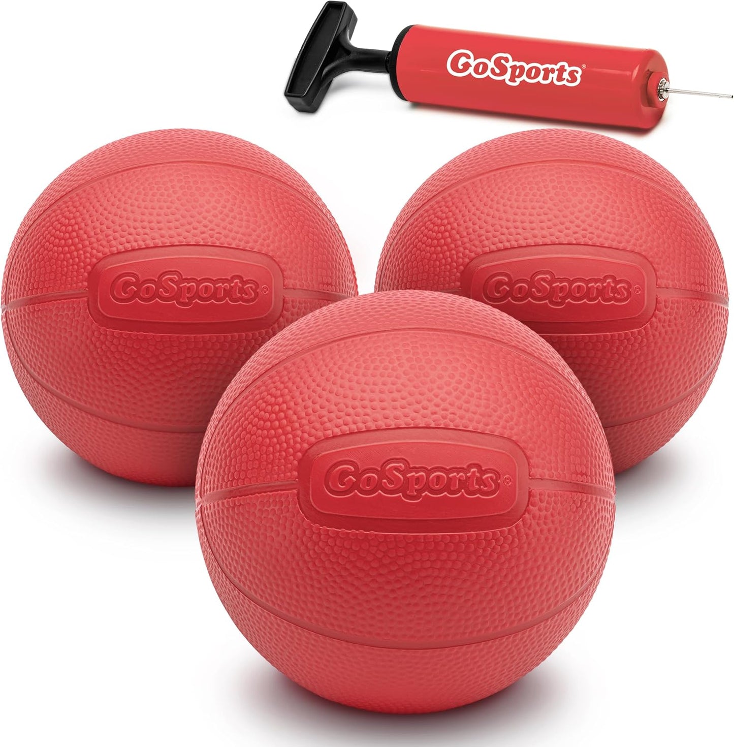 Bolas repuesto 6pulg para tot shot y aros baloncesto niños set 3