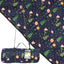Manta picnic impermeable 60x80" diseño floral azul