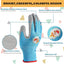 Guantes jardinería niños 3-12 años con revestimiento goma