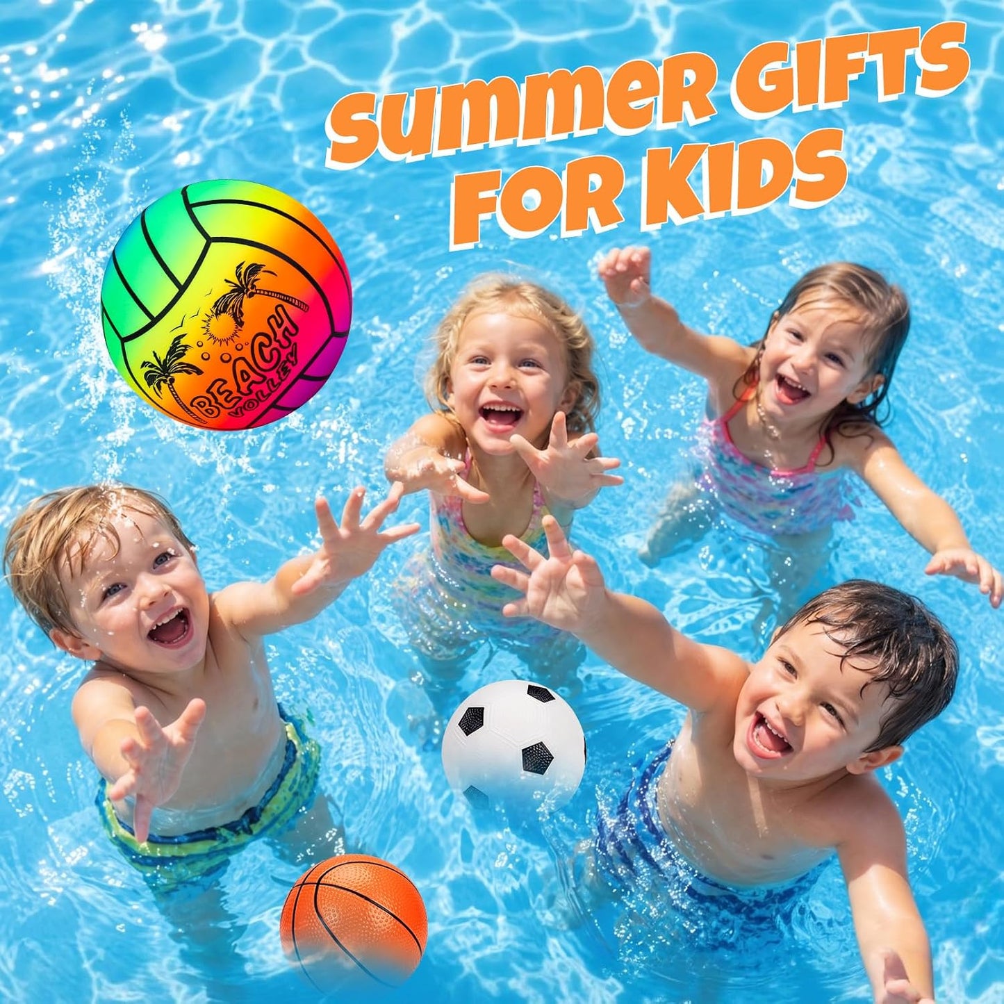 5 Pzas Pelotas Deportivas Niños 1-3 Años con Bolsa