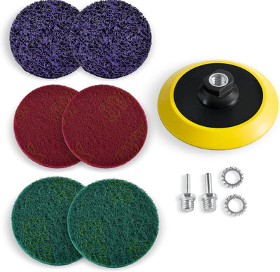 Kit adaptador amoladora taladro 5pulg metal