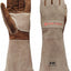 Guantes soldadura varilla cuero para jardinería patio cocina
