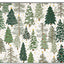 Tapete escurridor de platos decorativo árbol de navidad