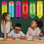 12 Pzas Decoración Aula Lápiz Regreso Escuela