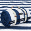 Manta picnic extragrande 80x60" impermeable plegable azul