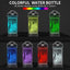 Botella agua tren niños luz led 14oz Tritan sin BPA