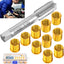 Kit reparación rosca bujía M14x1.25 11 pzas insertos y grifo