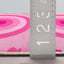 Alfombra lavable 5x7ft color rosa intenso
