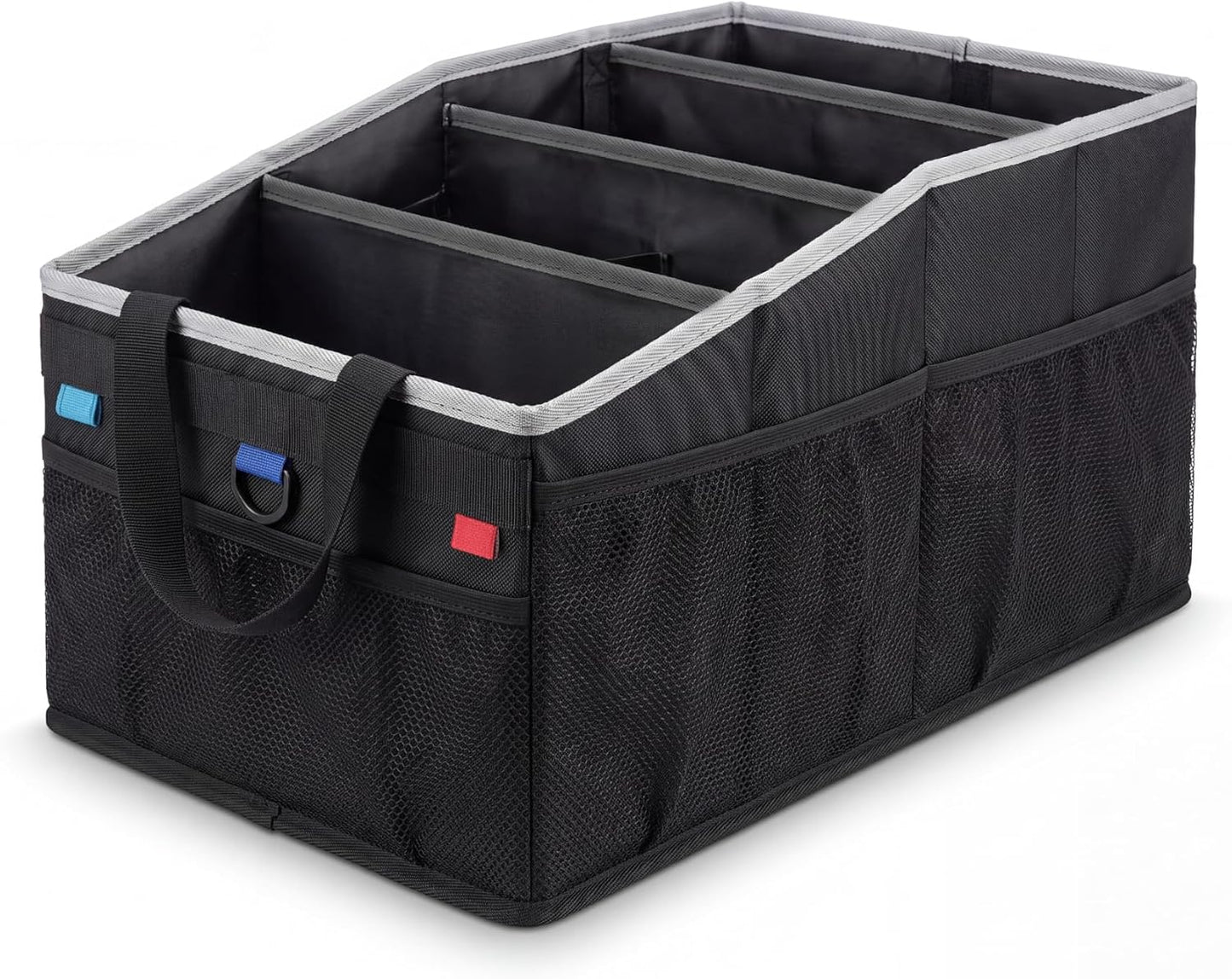 Organiz. asiento auto 10 compartimentos 3 grandes