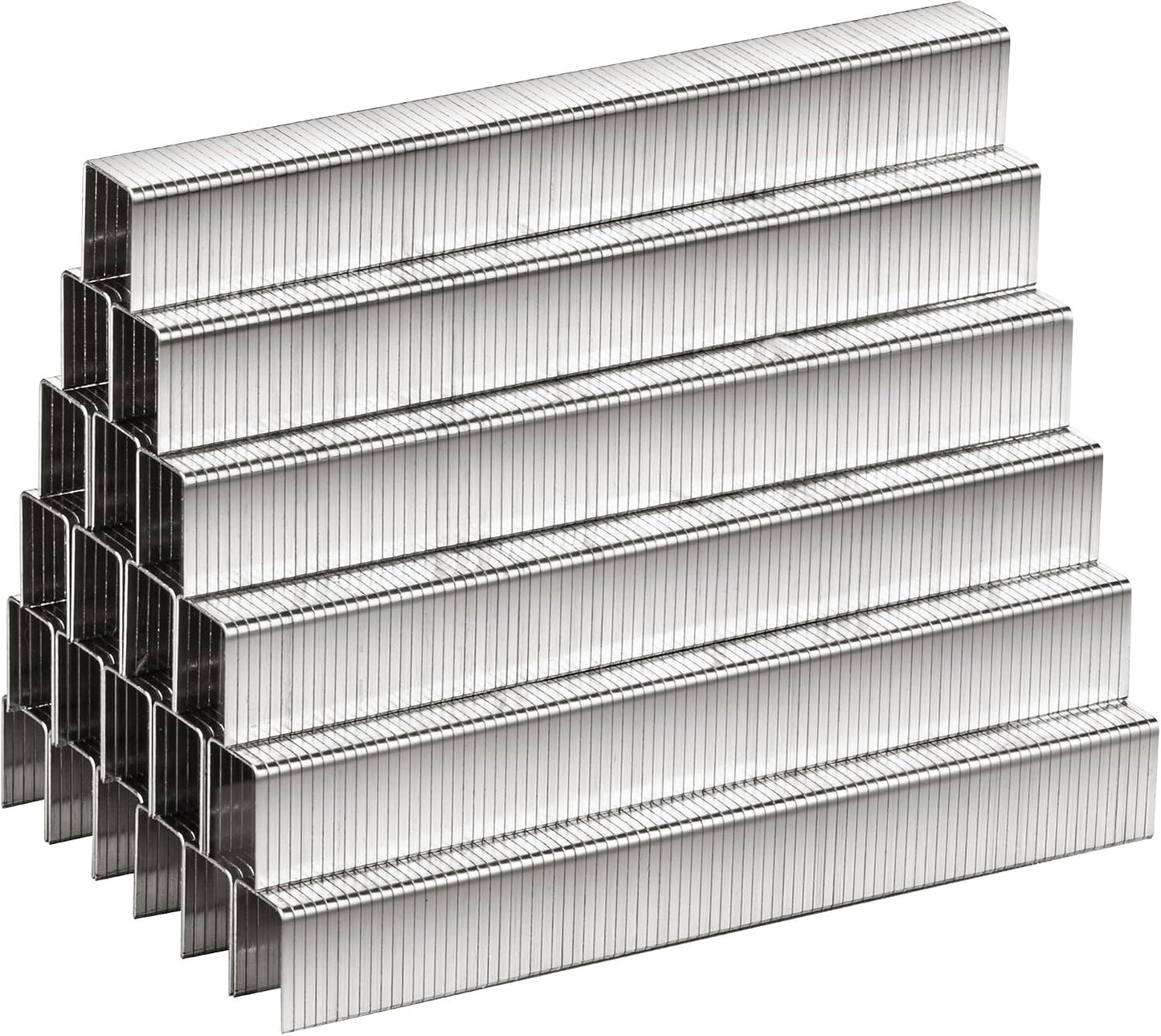 Grapas T-50 acero inox 9/16 pulg 1512 u corona tapicería salada