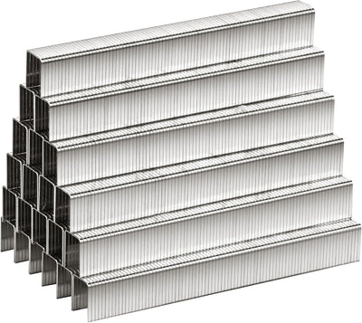 Grapas T-50 acero inox 9/16 pulg 1512 u corona tapicería salada