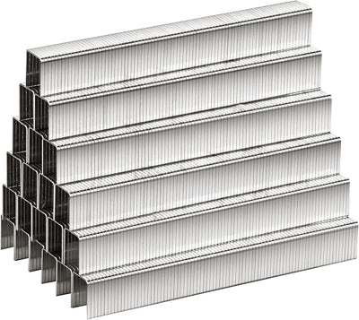 Grapas T-50 acero inox 9/16 pulg 1512 u corona tapicería salada