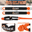Kit cuerda remolque 7/8" x30pies 2 grilletes elástica 30%