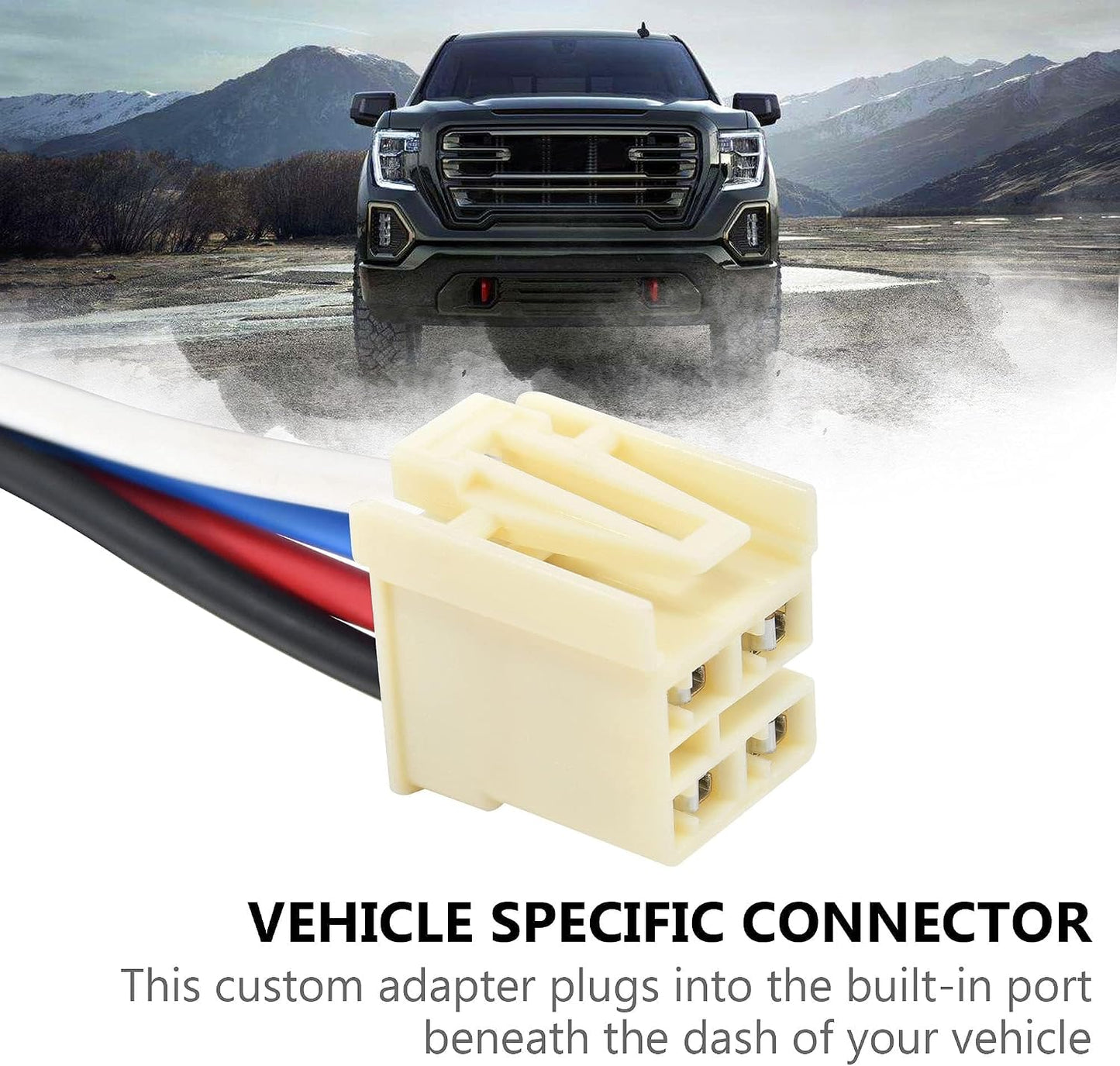 Adaptador freno GM Escalade Sierra 14-20 cables cobre