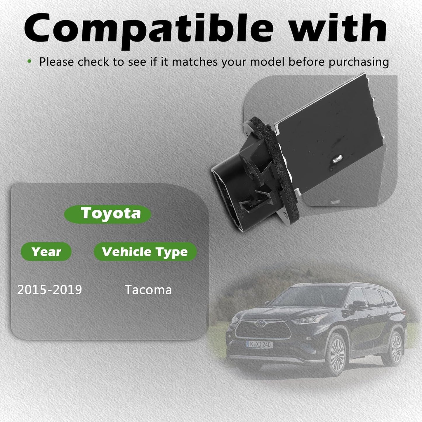 Módulo control CA calentador Toyota Tacoma 05-19