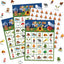 35 Pzas Tarjetas Bingo Camping para 24 Jugadores