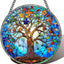 Atrapasoles colgante vitral 8pulg decoración hogar