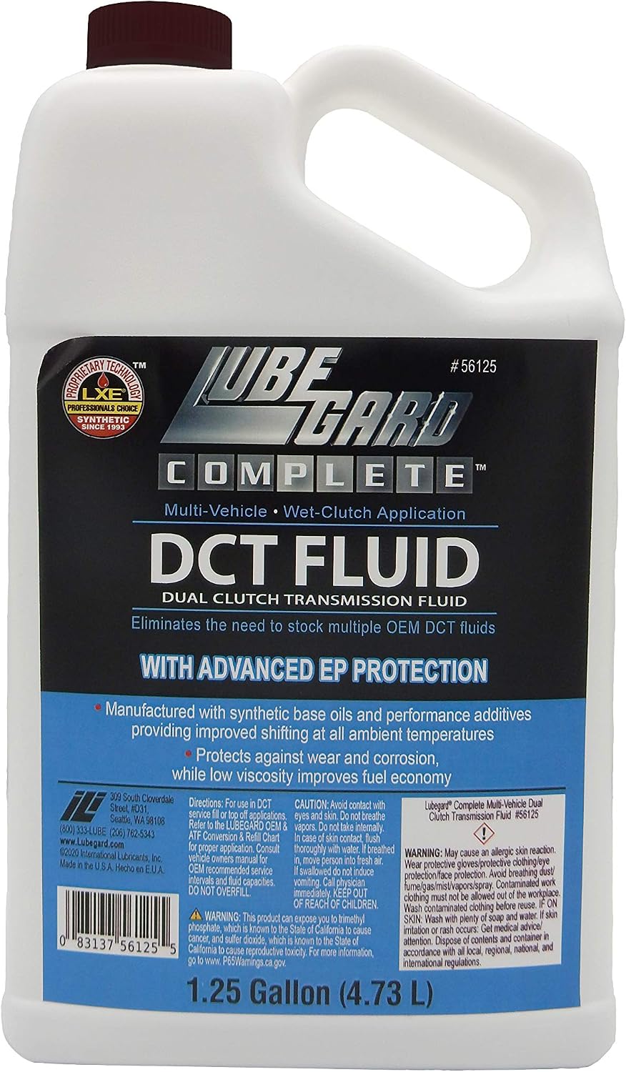 Líquido transmisión doble embrague 1.25gal múltiples