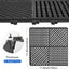 Cojín modular goma con agujeros drenaje terraza