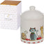 Tarro cerámica con tapa para gatos 35oz