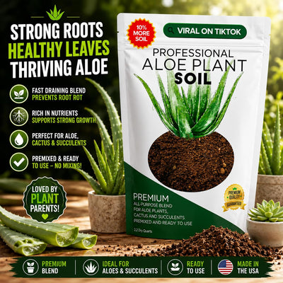 Tierra para aloe y suculentas 2.2qt corteza pino turba