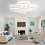 Lámpara techo LED 39.4pulg control remoto dormitorio sala