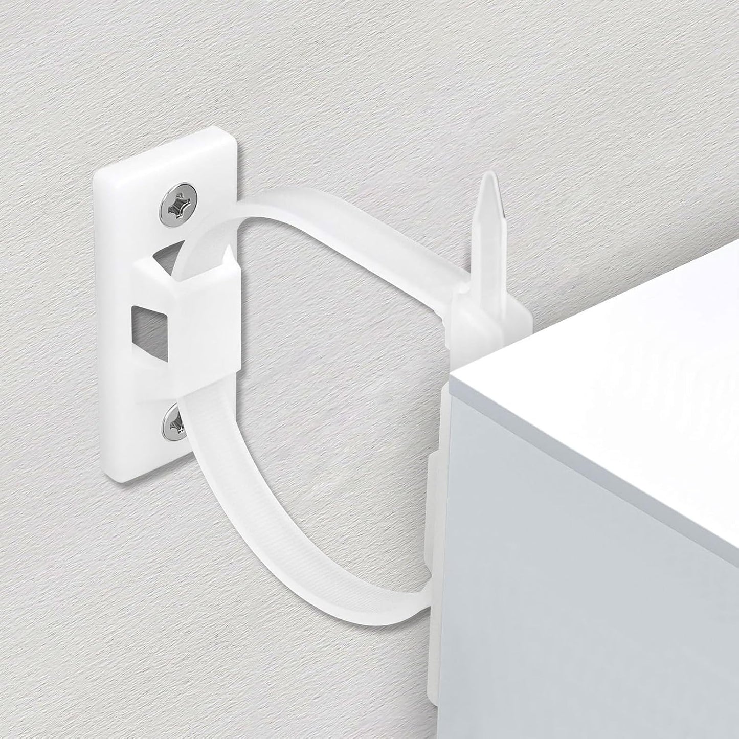 Anclajes pared para muebles bebé anti punta pack 16