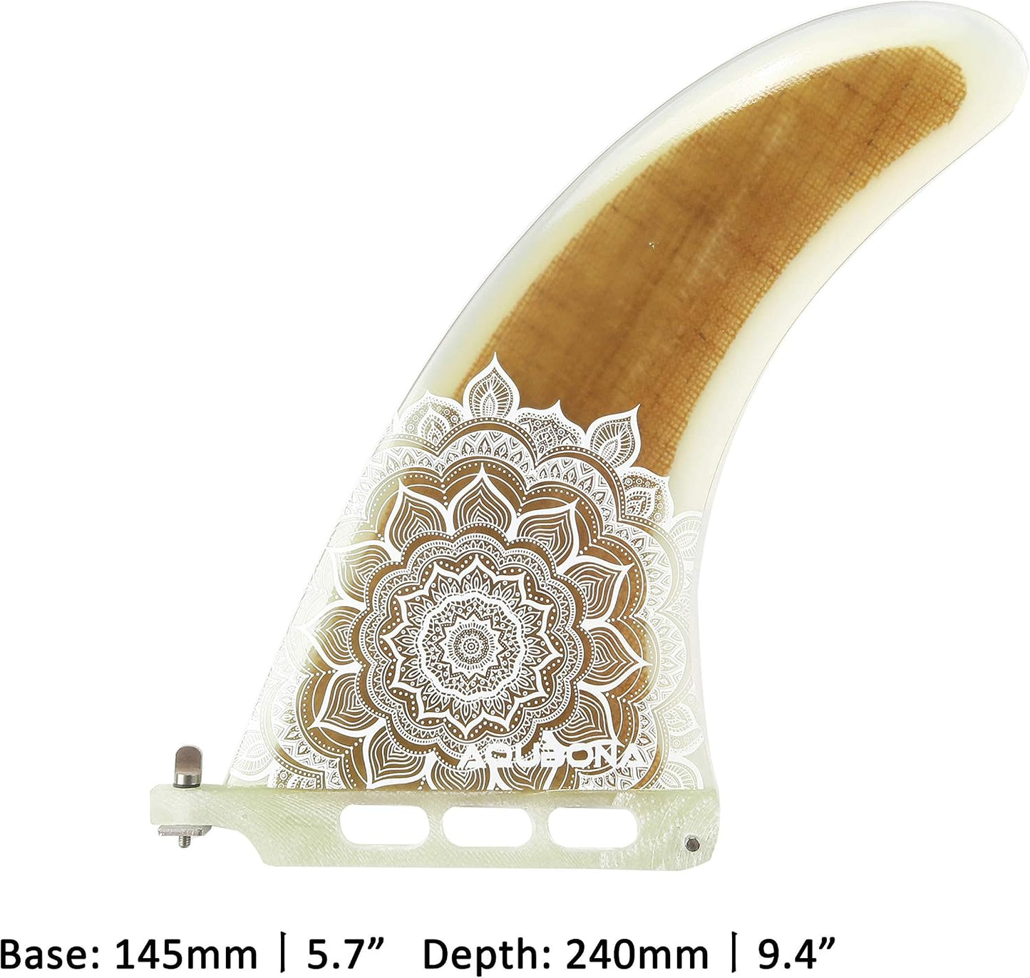 Aleta central longboard 7-10" para surf y paddleboard